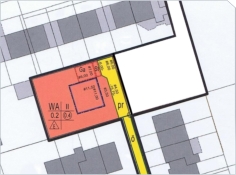 Baugrundstck Lageplan